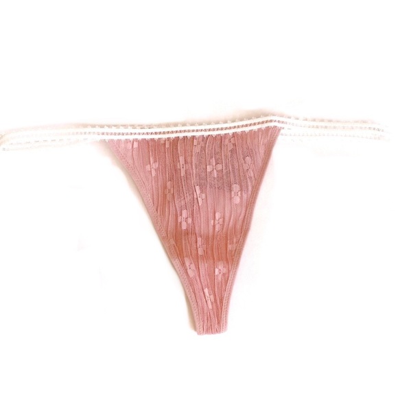 FREE PEOPLE Panties Gabriella Thong Underwear Pixie Nude Blush - Picture 8 of 12